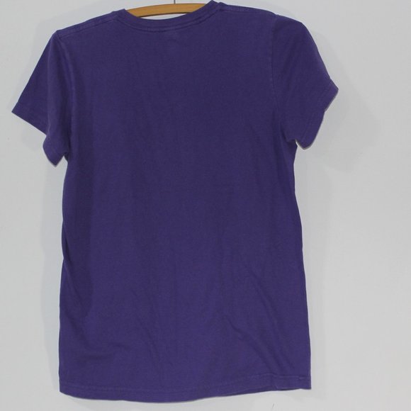 💜 American Aparrel Classic Girl Madonna Sweet & Sticky Purple Tee Juniors Large - Picture 3 of 5